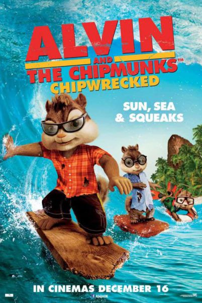 ดูหนังออนไลน์ Alvin and the Chipmunks 3 Chipwrecked (2011) อัลวินกับสหายชิพมังค์จอมซน