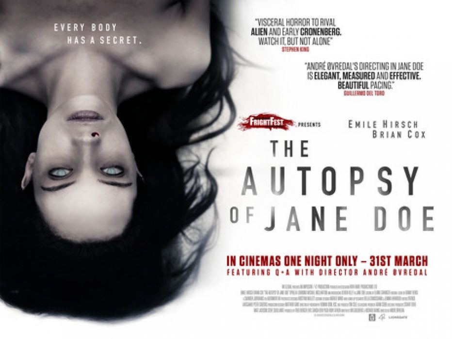 The Autopsy Of Jane Doe สืบศพหลอน ซ่อนระทึก (2016) | ดูหนังออนไลน์ ...