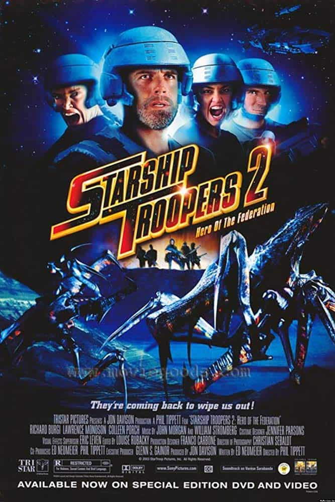 ดูหนังออนไลน์ฟรี Starship Troopers 2- Hero of the Federation สงครามหมื่นขาล่าล้างจักรวาล 2 (2004)